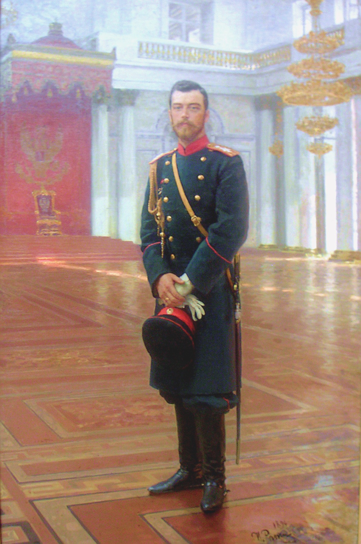 A Portrait of Tsar St Nikolai