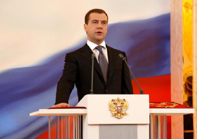 Russia's Third Post-Soviet President Sworn into Office ...