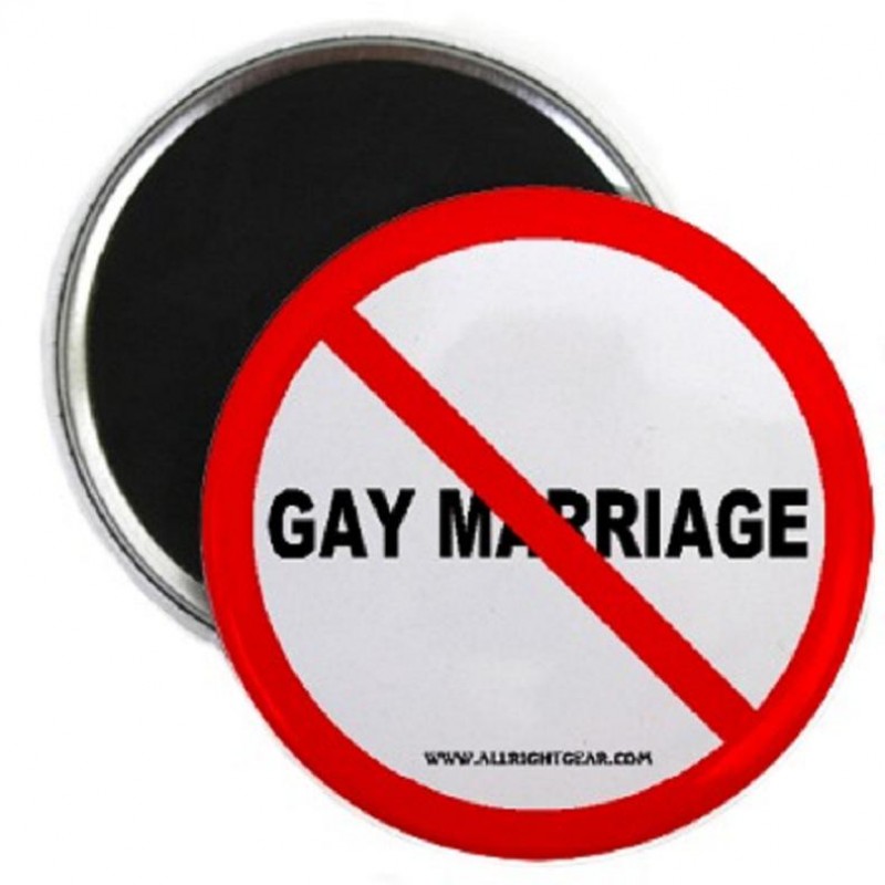 No Gay Marriages 112
