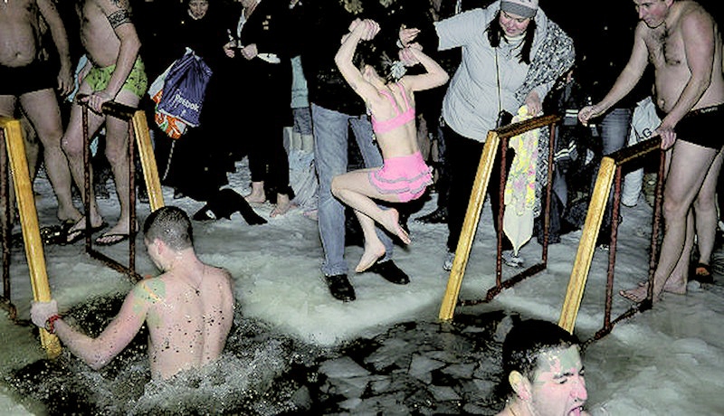 00 Russia. Moscow. Epiphany. 19.01.13
